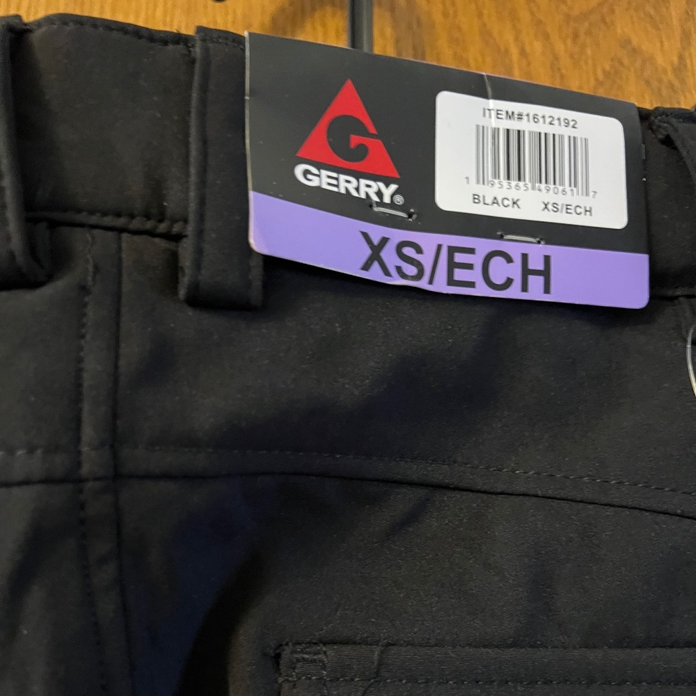 Gerry Black Ski Winter pants new with tags XS